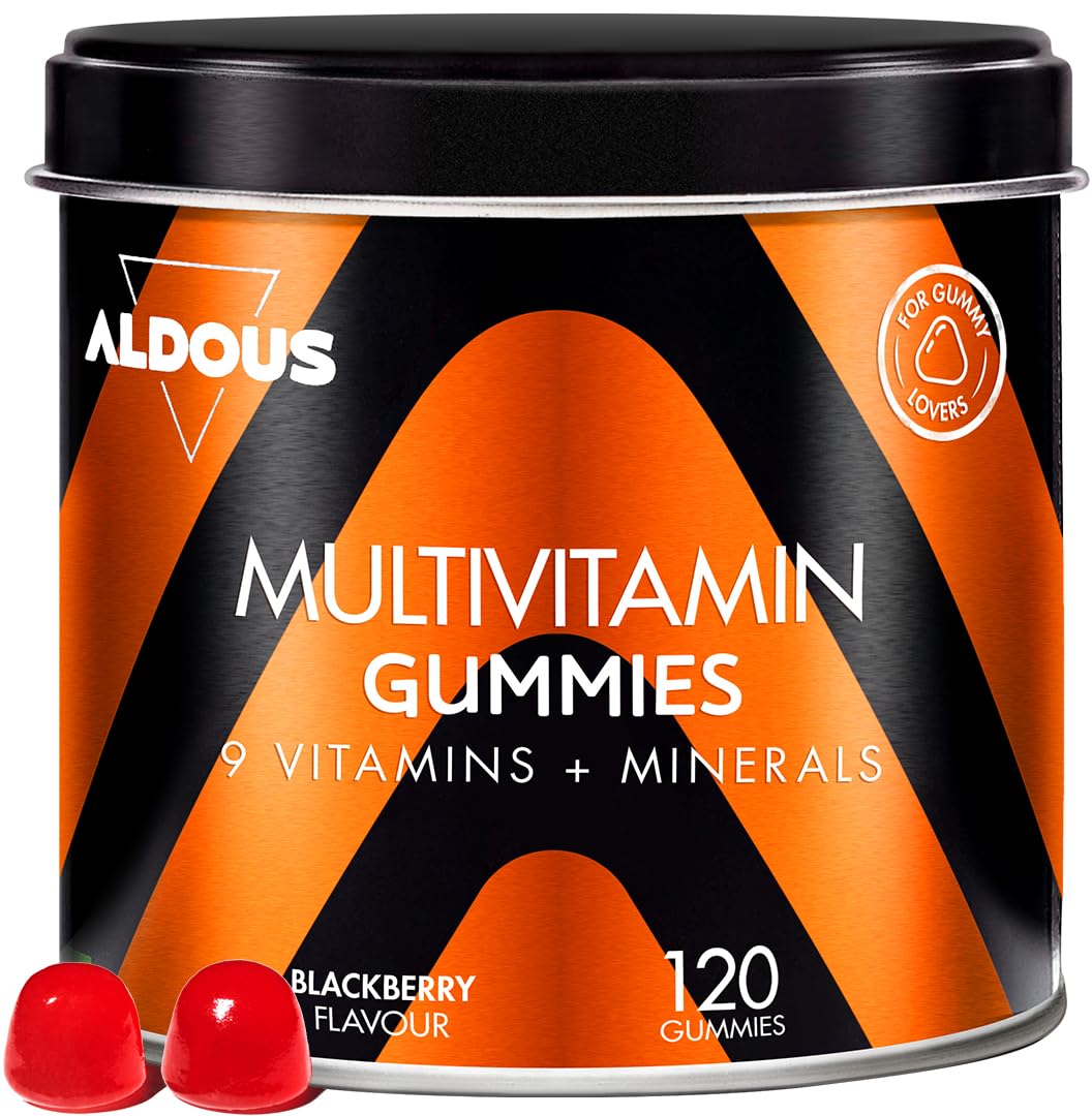 Multivitaminas Hombre y Mujer - 500 comprimidos + 1 año - Multivitaminico: Vitamina C, D, E, A, Vitaminas B, Biotina, Acido Folico, Calcio, Zinc, Selenio - Complejo Vitaminico Completo - ALDOUS